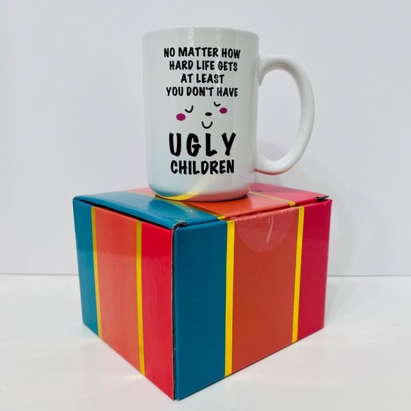 Immaculife Giftable Funny Mug for Parents NWB White Fun Novelty Coffee Tea - Picture 2 of 6